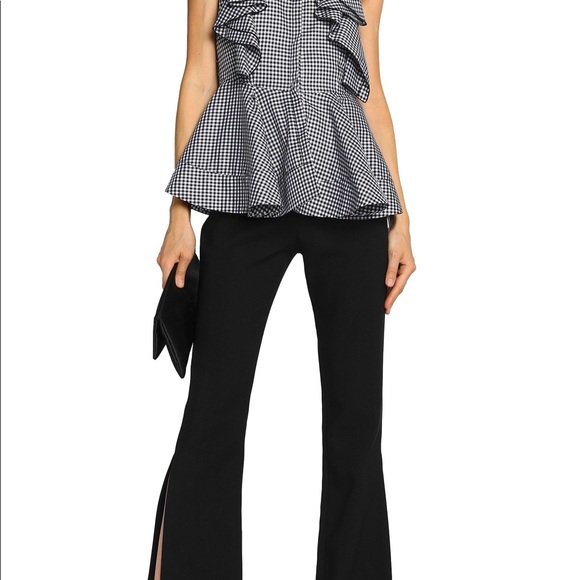 🇮🇹Brand New, Made in Italy, Ruffle Peplum Shirt - Picture 4 of 4